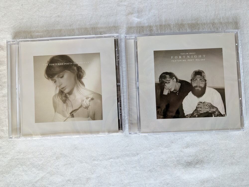 Taylor Swift Tortured Poets Department CDs But Daddy I Love Him Fortnight